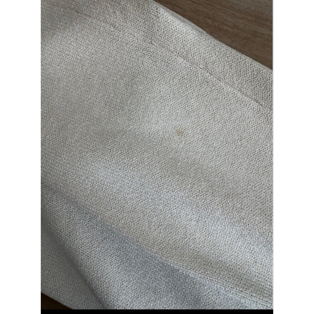 ST JOHN COLLECTION | Cream & Brown Cardigan M - Picture 10 of 10